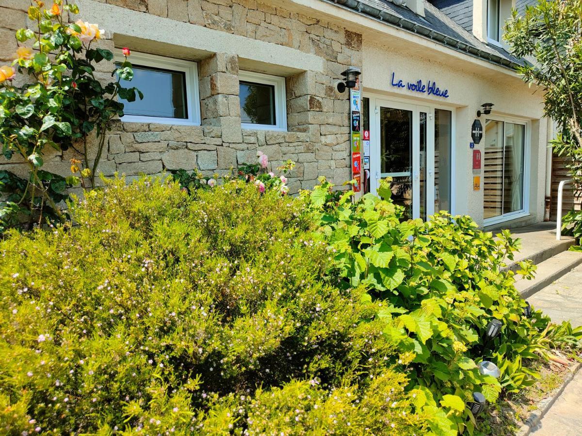 Hotel Restaurant La Voile Bleue Erdeven Exterior foto